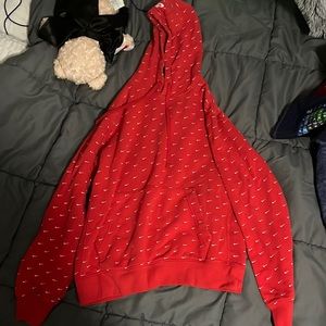 Red nike hoodie! unisex
